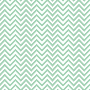 Classic Chevron Mint