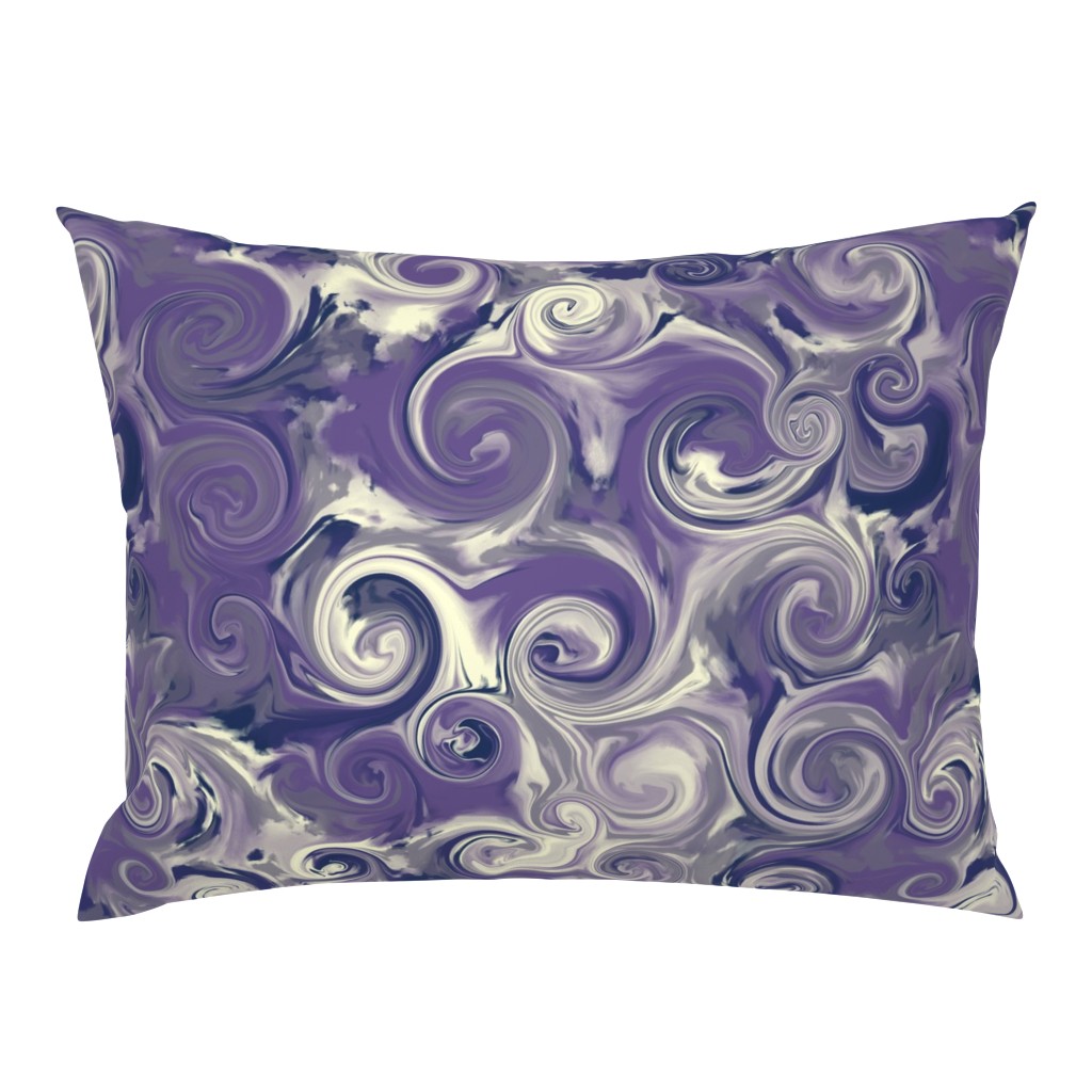 Swirly Marbles_purple dark