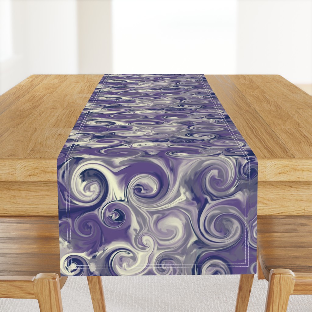 Swirly Marbles_purple dark