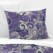 Swirly Marbles_purple dark