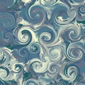 Swirly Marbles_peacock