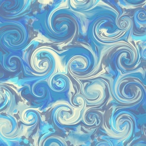 Swirly Marbles_blue