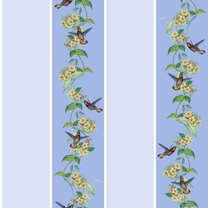 HUMMER STRIPE LARGE- VIVID VINE COLLECTION (PERIWINKLE)