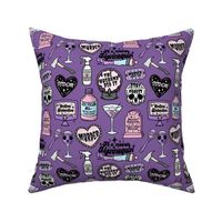 small scale true crime purple