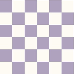 lavender checkerboard
