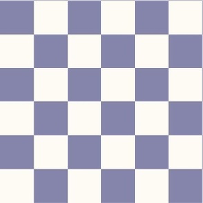 periwinkle checkerboard