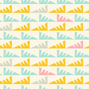 Happy-VINTAGE-triangles---pastel-BLUE-YELLOW-PINK---JUMBO