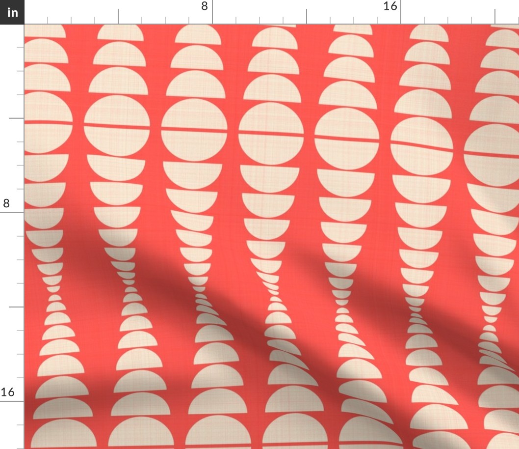 Semicircle columns in Coral