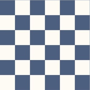 blue jean checkerboard