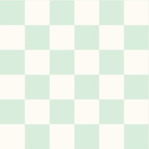 mint checkerboard