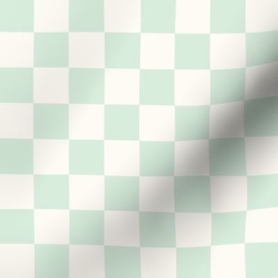 small mint checkerboard