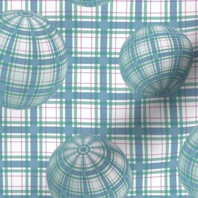 3D Circles on Plaid