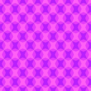 Pink Magenta Purple Abstract Geometric Pattern
