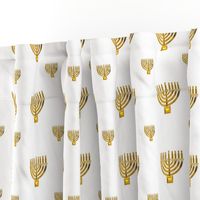 Golden Menorah