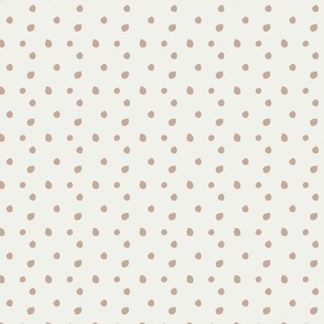 Fawn-brown Dots on Cream_MED