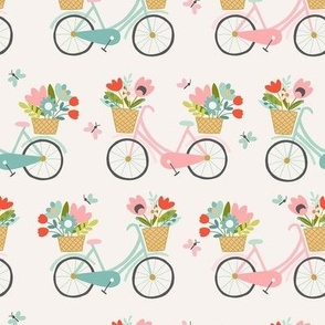 Flowers and Bicycles