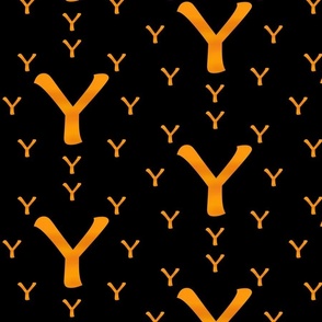 Ys Around a Y -Solid Black - New Y