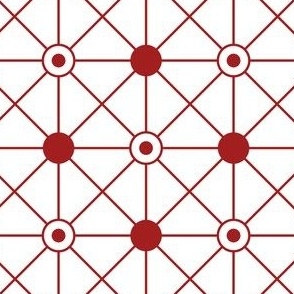 S30 - simple geometric, red