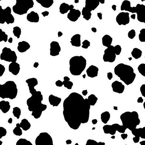 Seamless repeating pattern of dalmatian skin