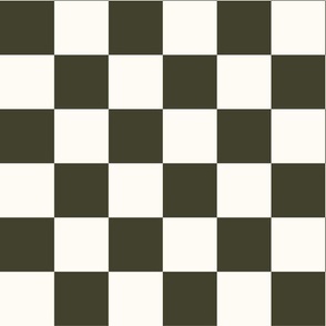 olive checkerboard