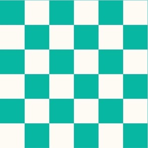 emerald checkerboard