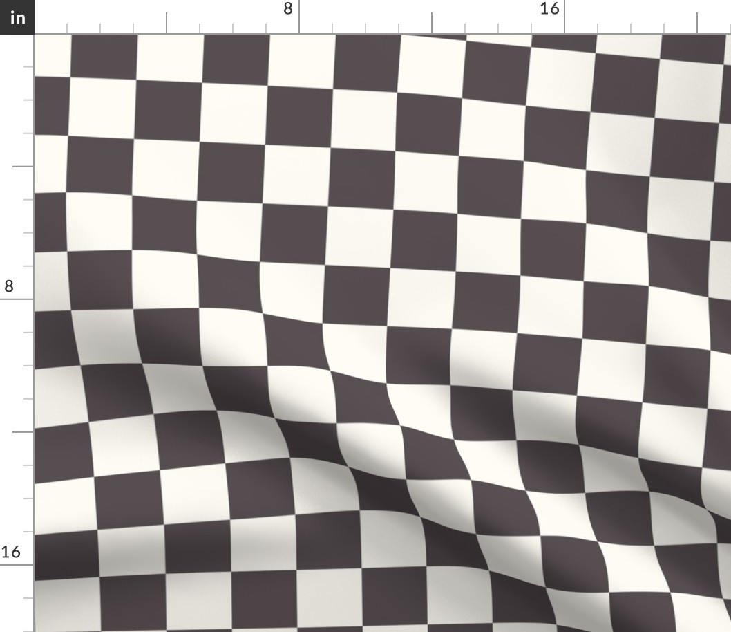 umber checkerboard