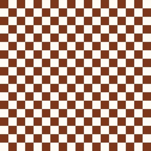 small cinnamon checkerboard
