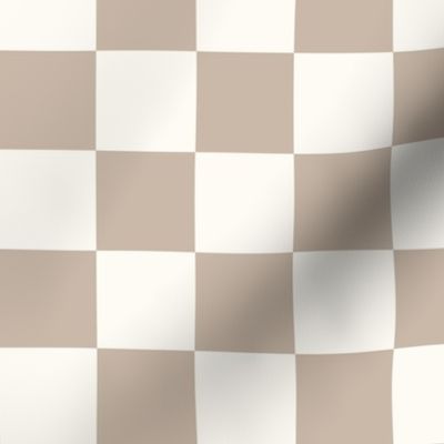 taupe checkerboard