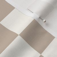 taupe checkerboard