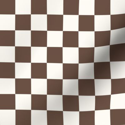 small walnut checkerboard