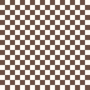 small walnut checkerboard