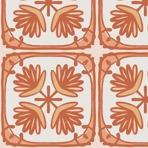 Great Grandma's Kitchen Tile in Pamplemousse