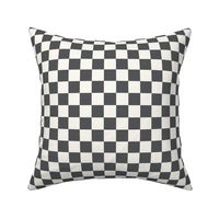 small charcoal checkerboard
