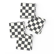 small charcoal checkerboard