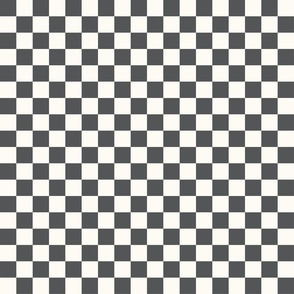 small charcoal checkerboard