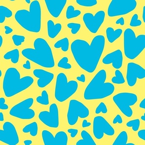 Neon Blue Fabric, Wallpaper and Home Decor | Spoonflower