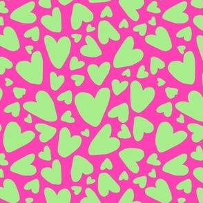 Hot Pink Neon Fabric, Wallpaper and Home Decor | Spoonflower