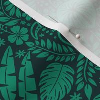 Hawaiian Damask | Regular Scale | Tropical Jewel Green Pineapple