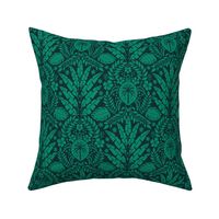 Hawaiian Damask | Regular Scale | Tropical Jewel Green Pineapple