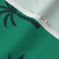 Palm Trees | Regular Scale | Tropical Jewel Green