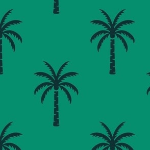Palm Trees | Regular Scale | Tropical Jewel Green