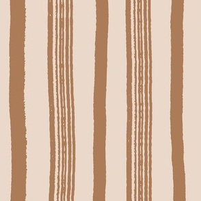 soft stripe - rust