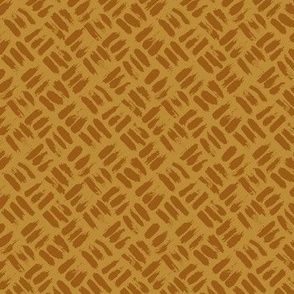 Wicker - gold orange