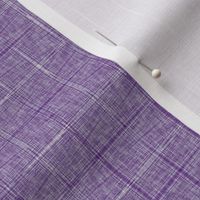 Modern Crosshatch Checks in Purple