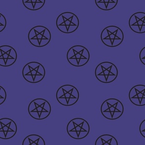 Pentacle on Purple