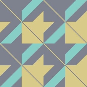 multicolored 1 mixed up houndstooth