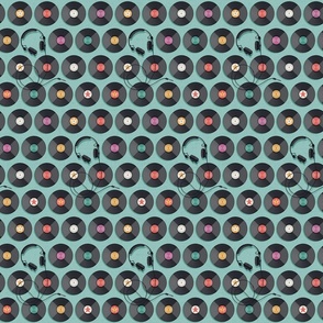 Vinyl Polka dots-s