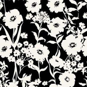 Monochrome Wild Floral