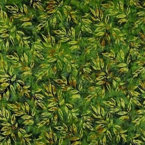 Little leaf stamped pattern 