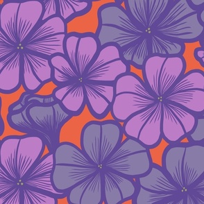 Bloom Solids-Purple Orange